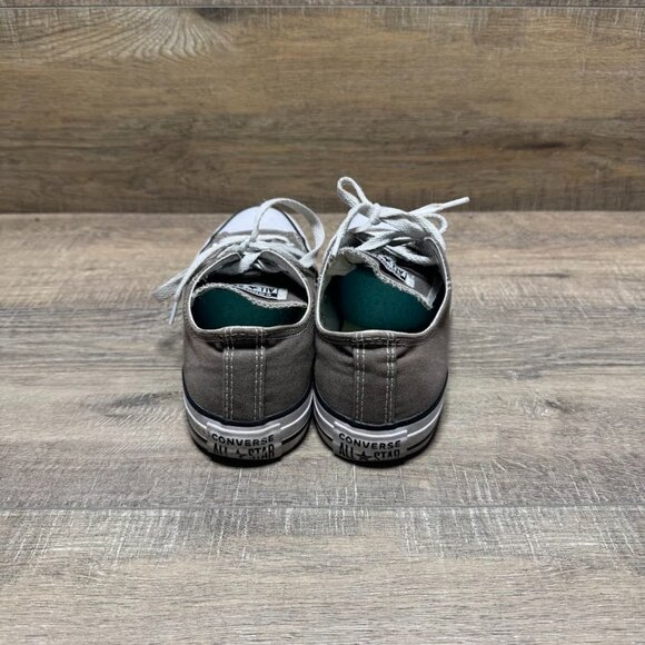 Converse Chuck Taylor All Star Grey Canvas Sneakers Women's Size 7 - Picture 3 of 7